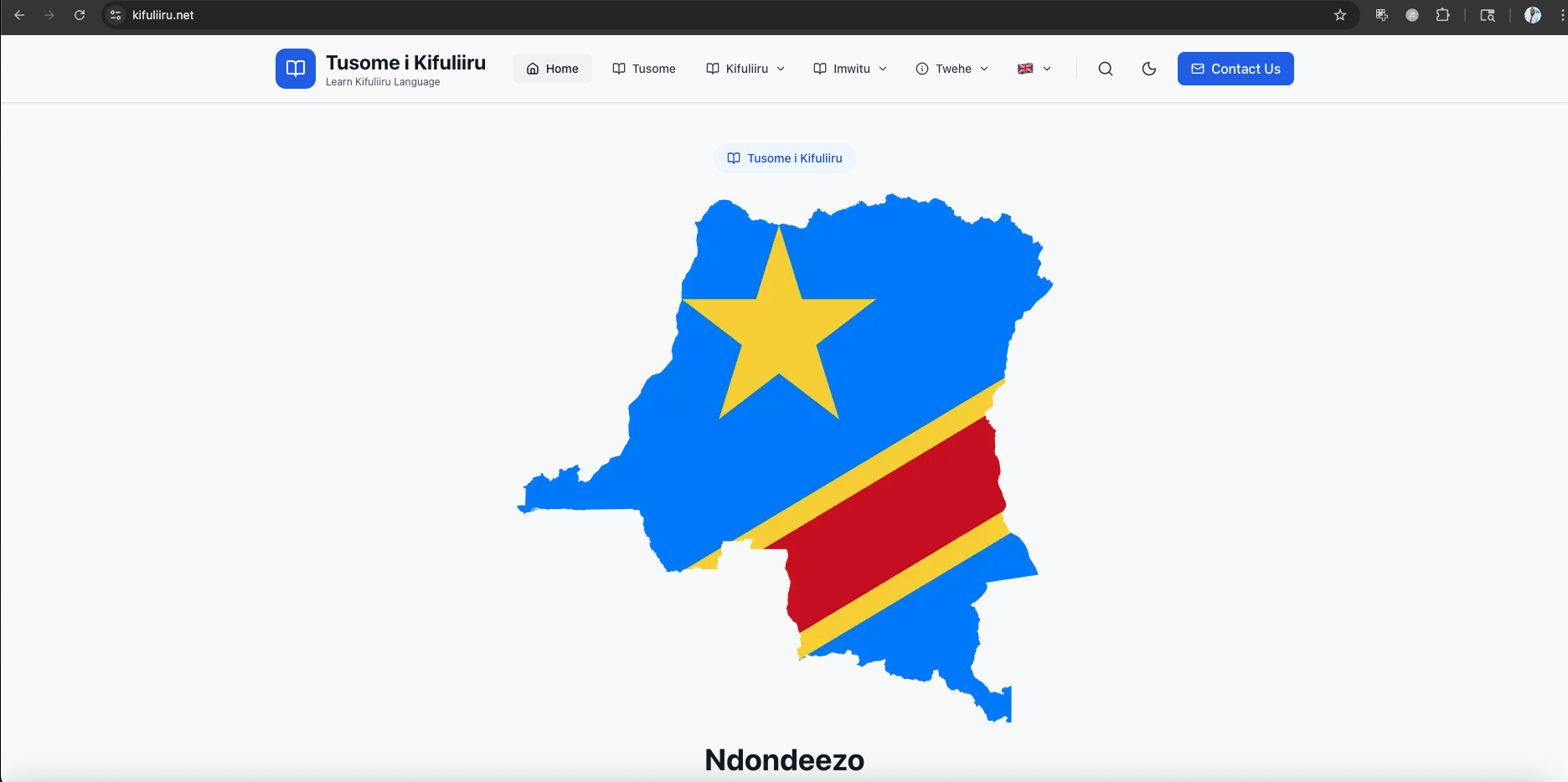 Tusome i Kifuliiru - Namuyehuulo we Kifuliiru